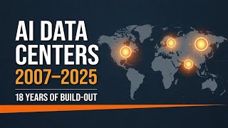Global Cloud + AI Data Center Build-Out 2007–2025: From 1 City to 92, the 18-Year Hyperscaler Map