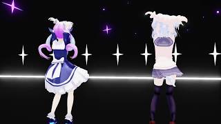 【歌ってみた】magnet（湊あくあ/犬山たまき）をMMDで踊ってもらった