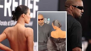 Kanye West Has Surprise Arrival at Grammys as Wife Bianca Censori Shocks With Nude Outfit Reveal