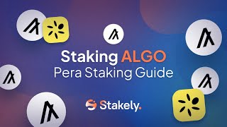 How to stake ALGO with Pera Wallet | Algorand Staking Tutorial