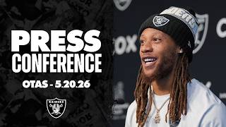 Ashton Jeanty, Kolton Miller and Eric Stokes Presser - 5.20.26