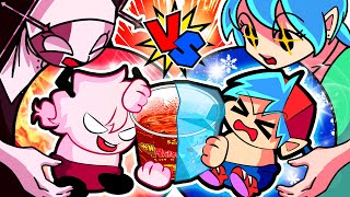 HOT PREGNANT VS COLD PREGNANT! | MUKBANG COMPLETE EDITION - Friday Night Funkin ANIMATION