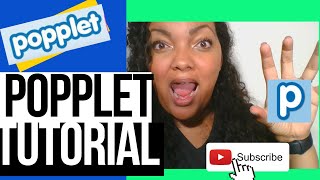 POPPLET TUTORIAL - Create DIGITAL Semantic Maps | Graphic Organizers | Bubble Maps | Concept Maps