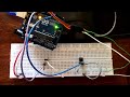 Controlling the servo motor using two push buttons