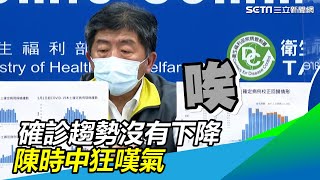 全國升三級但「確診趨勢沒有下降」　 陳時中狂嘆氣｜衛福部記者會／疾管署疫情指揮中心 記者會｜武漢肺炎最新消息｜訂閱@health_setn看更多 新冠肺炎 疫情新聞