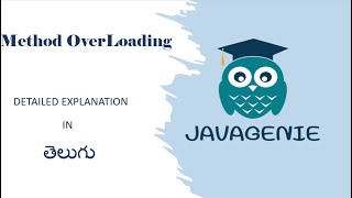 Method Overloading in Java in Telugu || Easy to understand with examples