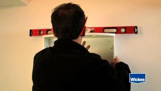 How to Hang a Bathroom Cabinet with Wickes