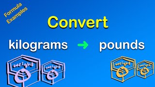 Convert Kilograms to Pounds | kg to lbs | Convert Online