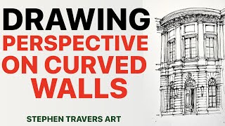 Understanding Perspective on Curved Walls