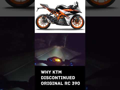 Why did RC 390 discontinued?