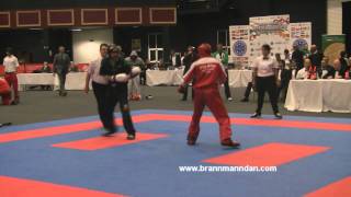 Eamon Breslin v Piotr Siegoczynski -74kg Vets WAKO Final 2011