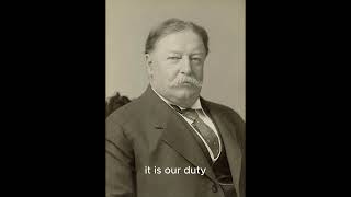 Hear WILLIAM HOWARD TAFT'S Voice from 1912 Calling for an End to WAR?