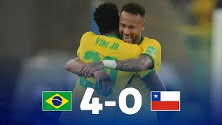 Eliminatorias | Brasil 4-0 Chile | Fecha 17