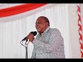 President Uhuru's Famous Sagana 3 Speech- President Kenyatta Kwariria Aikari a Mt. Kenya na Gikuyu