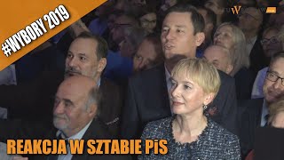 Wybory 2019. Reakcja we wrocławskim sztabie PiS