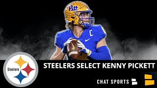 The Steelers Select QB Kenny Pickett With The 20th Pick In The 2022 NFL Draft | Steelers Draft News