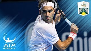 Roger Federer MAGIC shots v Kei Nishikori | Paris 2018