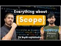 Web Development Course | Scope in Javascript | In Depth