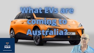 EVs coming to Australia
