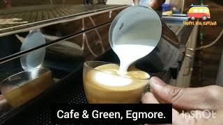 Making of Hot Espresso at Cafe \u0026 Green, Egmore. #chennai #travelwidkarthik #egmore #cafe