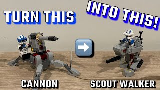 Lego 501st Battle Pack Alternate Build Scout Walker