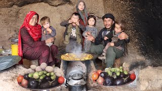 Hard Life in the Cave  Finding a Piece of Bread Amidst the Struggles   | Village Life of Afghanistan