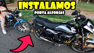 Instalamos Porta Alforjas ECO1000rr #ecoviajera