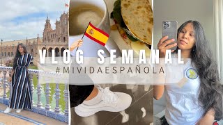 VLOG SEMANAL EN SEVILLA 🇪🇸 | Recuperándome de los vértigos, Plaza de España, Desayuno, compras
