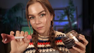 ASMR Massaging Your Ears & Head RP.  Personal Attention