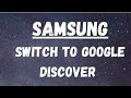 How To Switch Samsung Free To Google Discover On Your Android