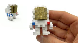 Plus-Plus Space Astronaut Build Instructions