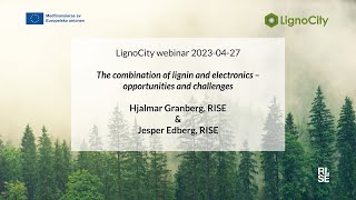 The combination of lignin and electronics – opportunities and challenges