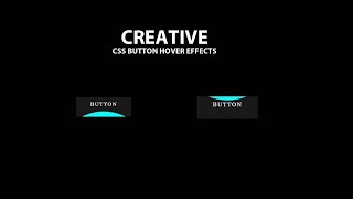 Buttons With Awesome Hover Effects Using Only HTML & CSS | Tutorials Design