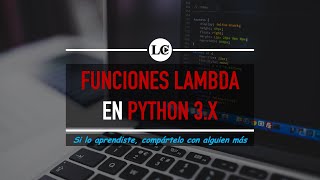 24. Anonymous Lambda Functions in Python | Python 3 from Scratch Course | The Primer