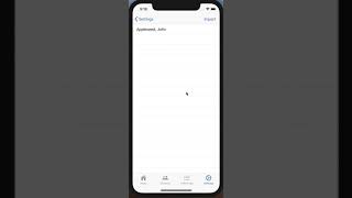 Settings Tab