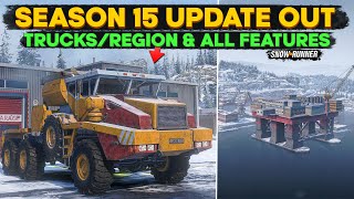 New Season 15 Update New Trucks, Region and All Features in SnowRunner Everything You Need to Know