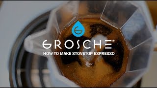 GROSCHE | How To Make Stovetop Espresso | ft. GROSCHE Milano