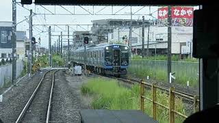 相模線E131系各駅停車（ワンマン）橋本行を撮った。寒川駅