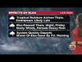 Philadelphia Weather: Effects From Elsa