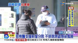 憂成部桃第二 新屋分院陸續清空│中視新聞 20210126