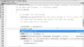 Java Sentinel Input with ArrayLists