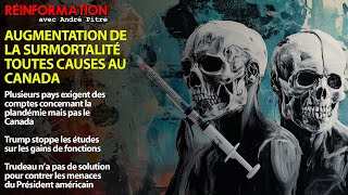 RÉINFORMATION 23/01/2024 - EXPLOSION DE LA MORTALITÉ TOUTES CAUSES AU CANADA