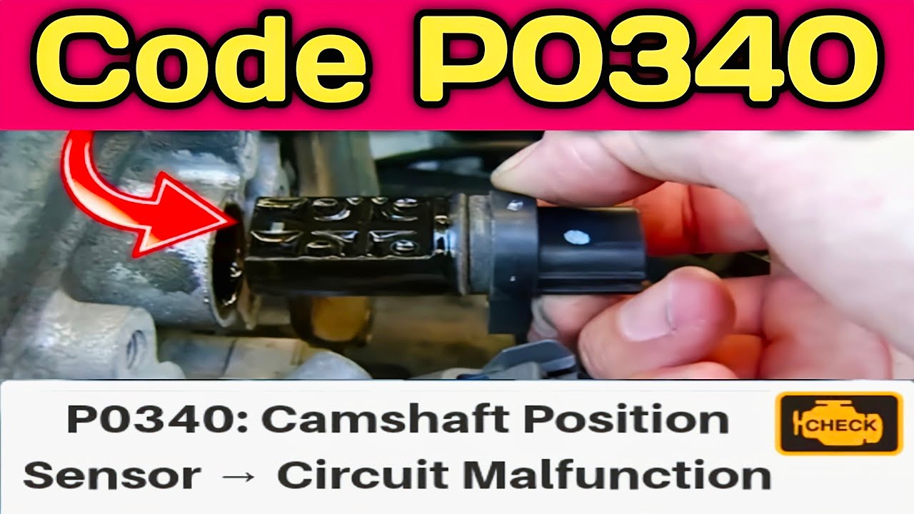 How To Fix Code P0340 A New Cam Sensor Will Not Repair This Car | Can't ...