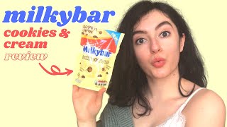 NEW Milkybar Cookies \u0026 Cream review - what ARE these?