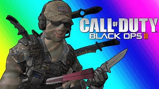 Black Ops 2 Gun Game - I Knife Til I Have No Friends Left