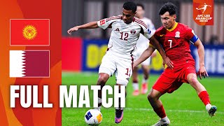 Kyrgyz Republic vs. Qatar | Full Match | AFC U20 Asian Cup™ China 2025