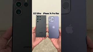 Samsung S23 Ultra vs iPhone 14 Pro Max | Which one is brighter!?