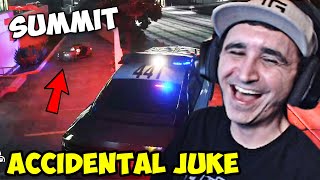 Summit1g ACCIDENTALLY Jukes The Cops In A HILARIOUS Boost Chase - Both POVs