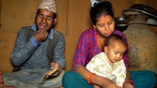 dharme brother's family having food in their  village house || Rural Nepal || @ruralnepall