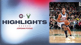 Highlights: Jordan Poole scores 26 points vs. Milwaukee Bucks